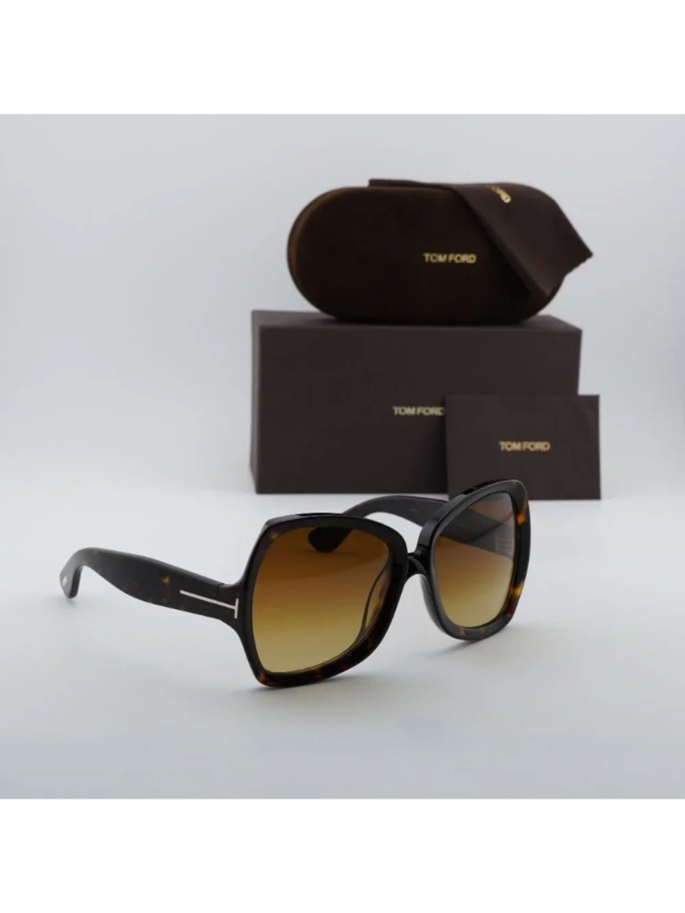 Tom Ford Jerry FT1222 52F Butterfly Sunglasses – Havana / Brown